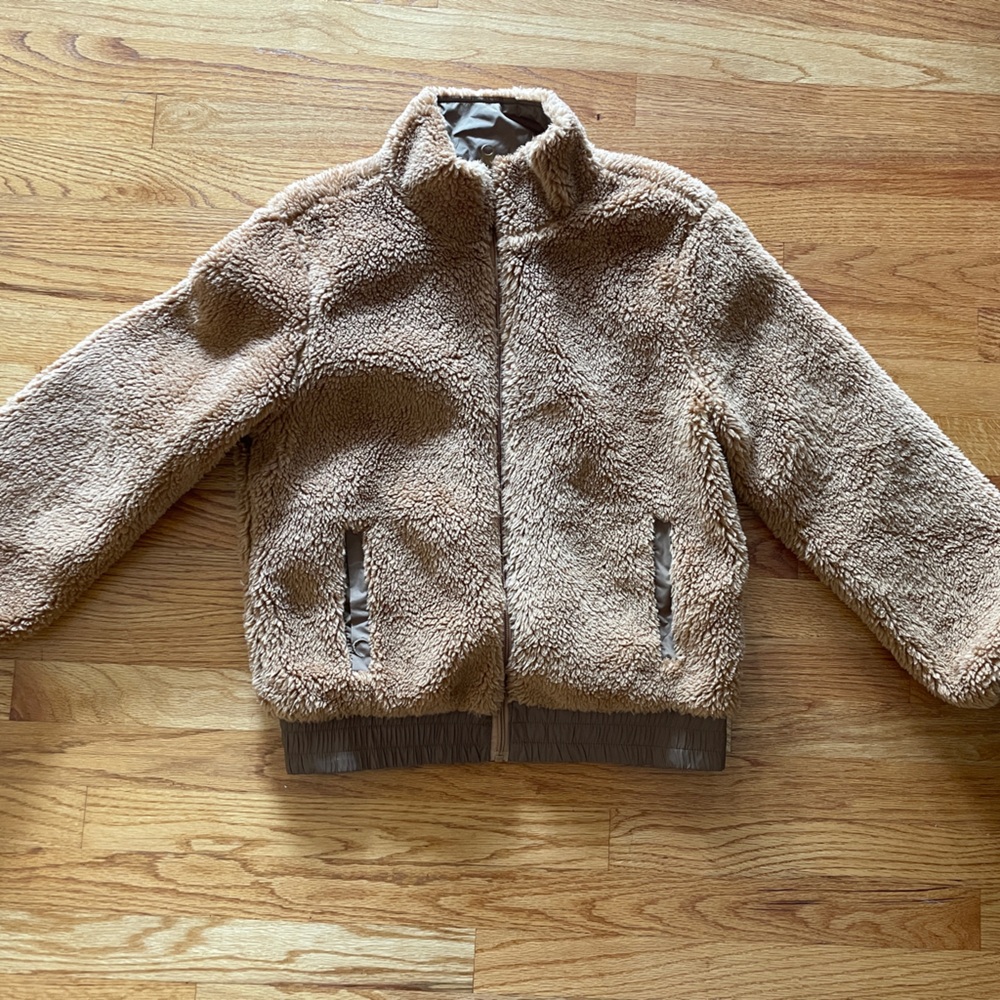 ZYIA reversible Sherpa jacket